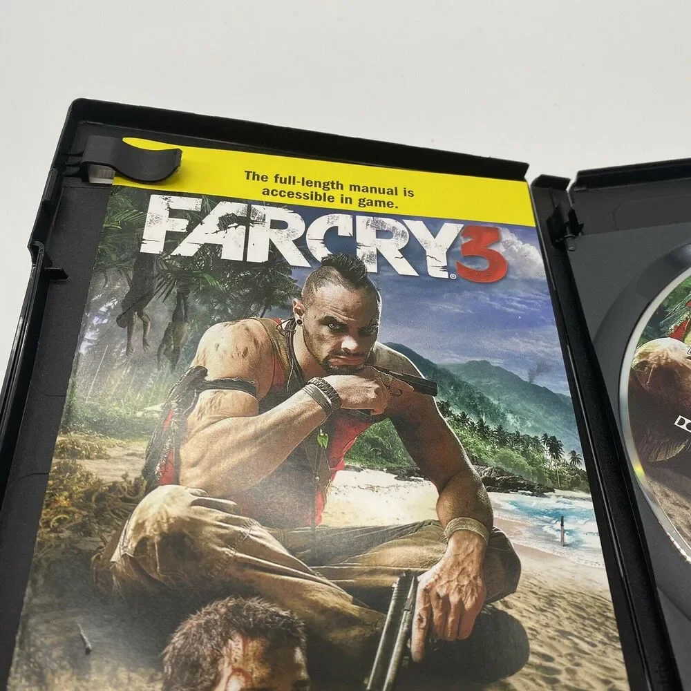 Far Cry 3 (PC, 2012) Very Good Condition Game with Box